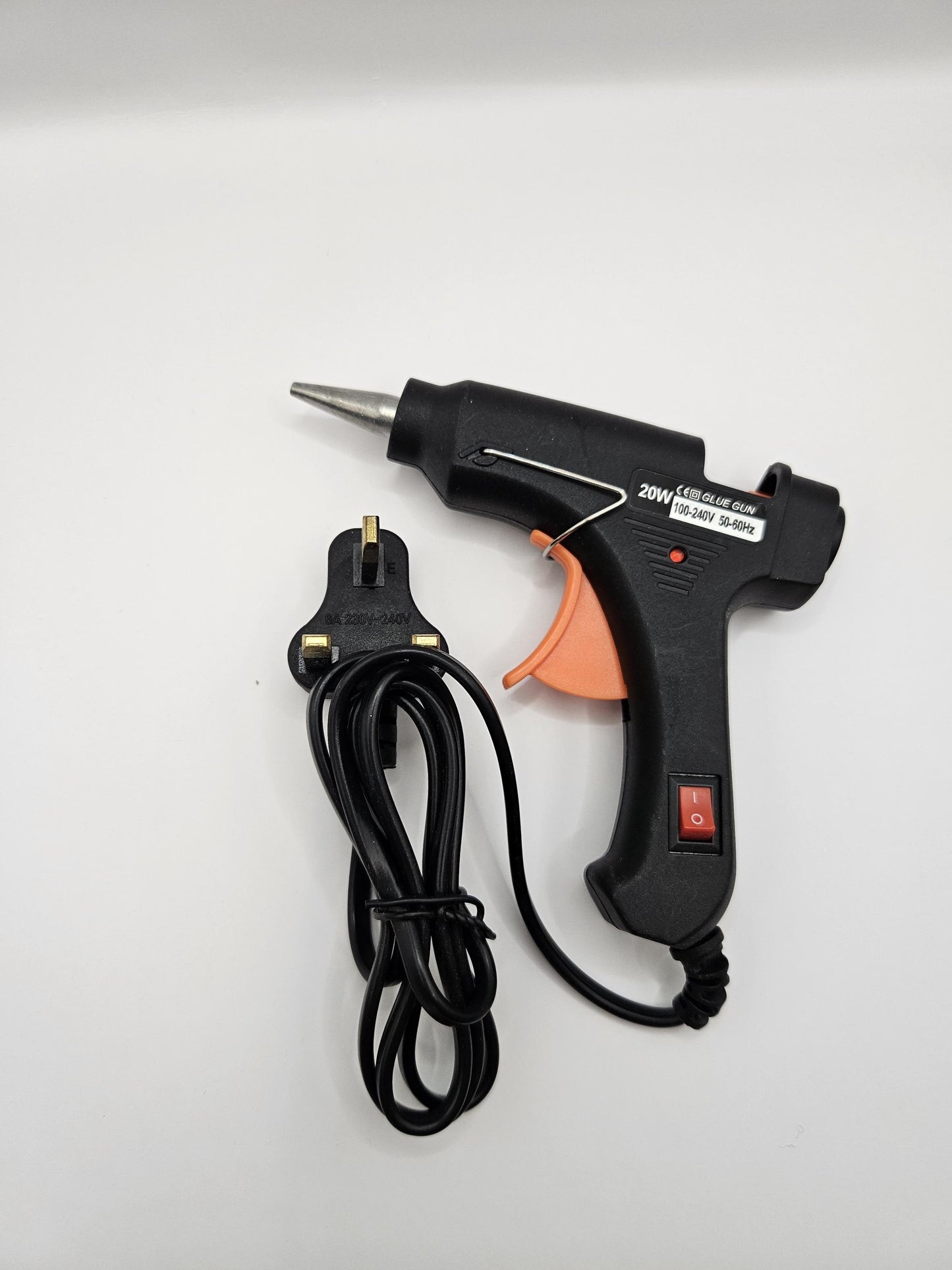 20W Mini Electric Hot Melt Glue Gun – Multipurpose DIY Tool with UK Plug