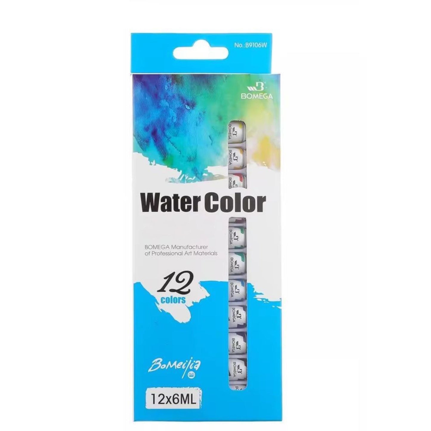 Travel Watercolour Set – 8 or 15 Grid Pocket Paint Kit with Sketchbook & Brush