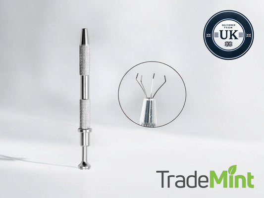 4-Prong Diamond Picker Tool – Ideal for Jewelry Making, Beads, Small Parts, Screws, and Watch Components