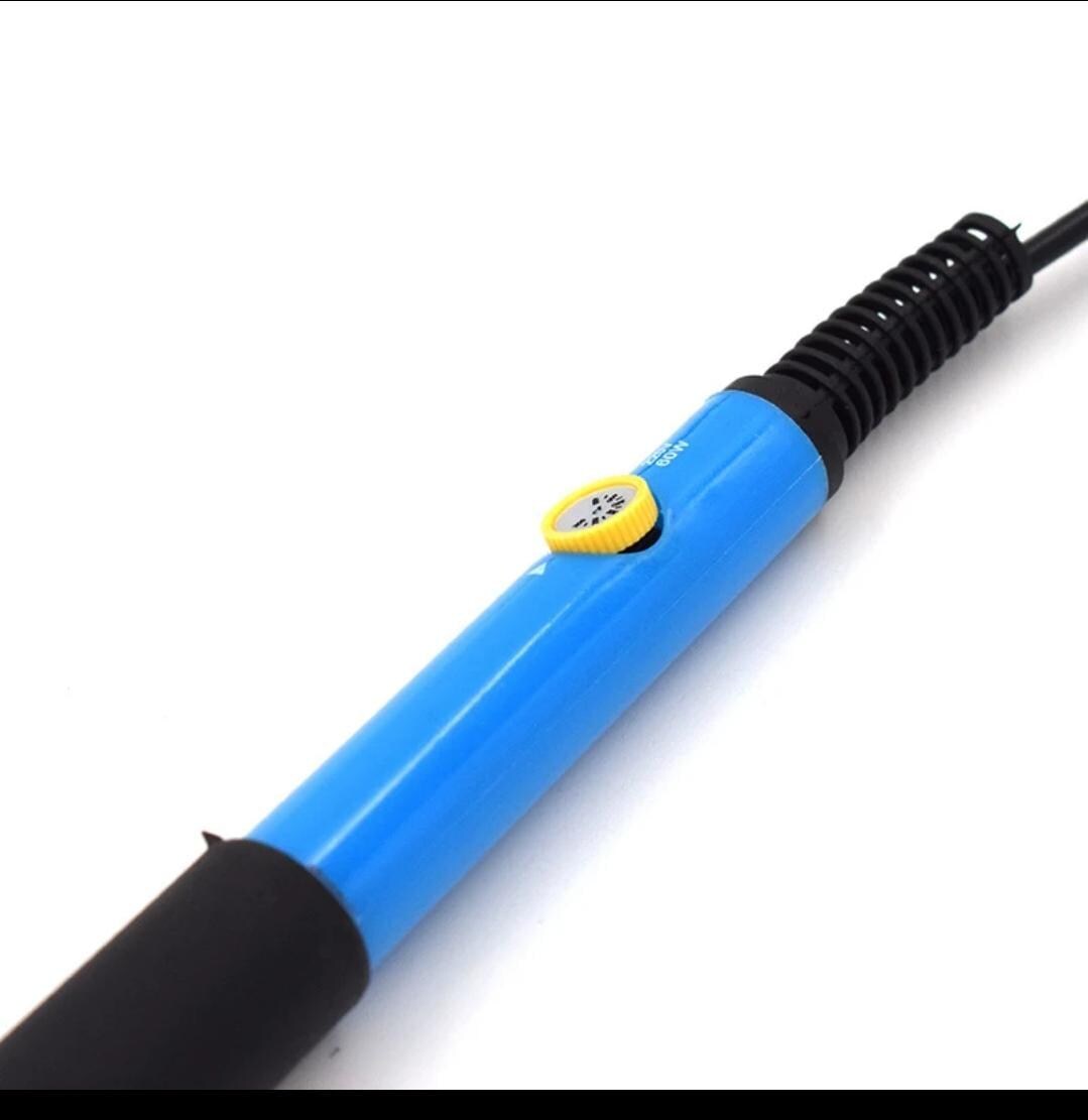 60w electric soldering iron with adjustable temperature | professional household welding and repair tool