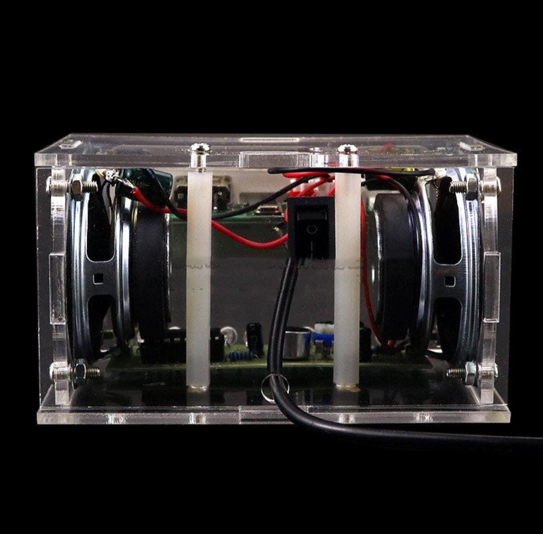 Diy bluetooth dual speaker kit – perfect gift stem project for beginners and teens