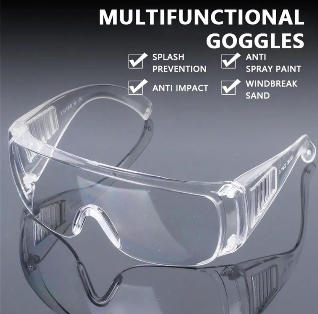 Anti-Fog Safety Goggles – Protective Glasses for Work, Cycling, Anti-Impact, Anti-UV, and Chemical Splash Resistance