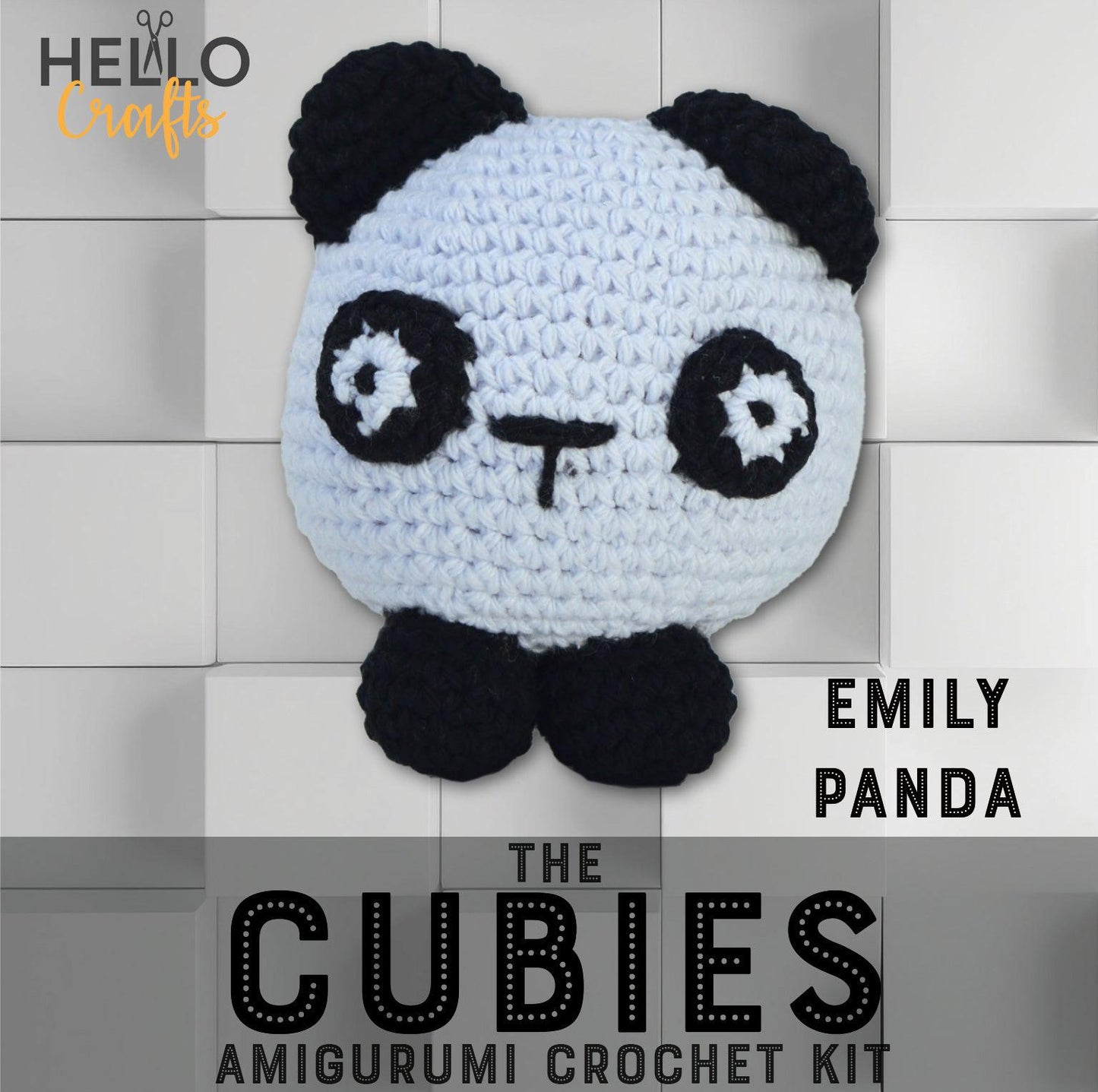 DIY Crochet Kit – Ashley Unicorn or Emily Panda | Beginner-Friendly Amigurumi Craft Kit | Eco-Friendly Gift Idea for Craft Lovers