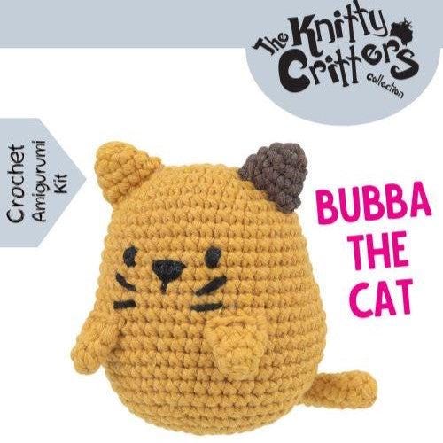 Beginner amigurumi crochet kit | diy yarn set for bear, cat, dinosaur, and frog pouch pals | handmade craft for all skill levels