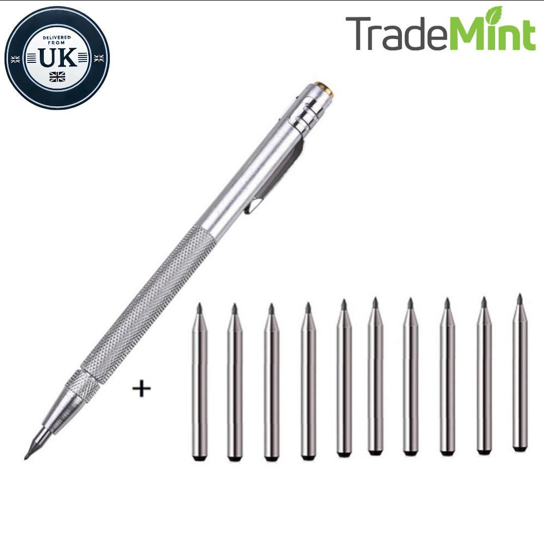 Tungsten carbide scriber pen | engraving tool for metal, ceramic, glass, and steel
