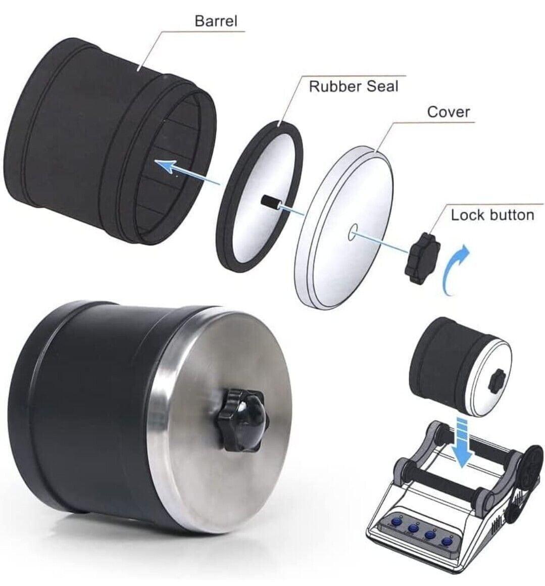 Hobby rock tumbler kit rock polisher starter kit for kids & adult