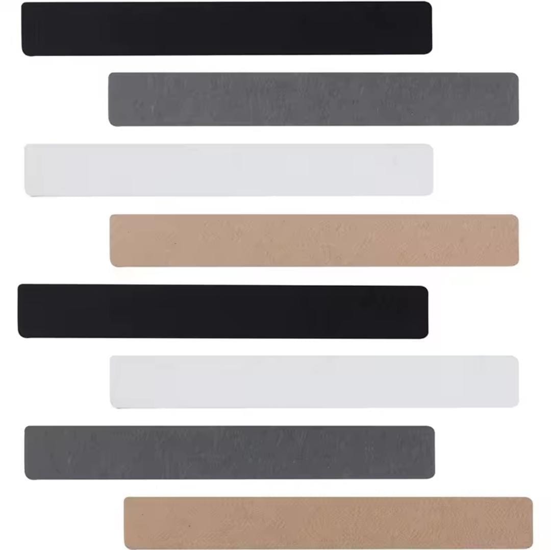 5pcs felt wall strips | bulletin memo board with pins | notice tack bar for photos and notes