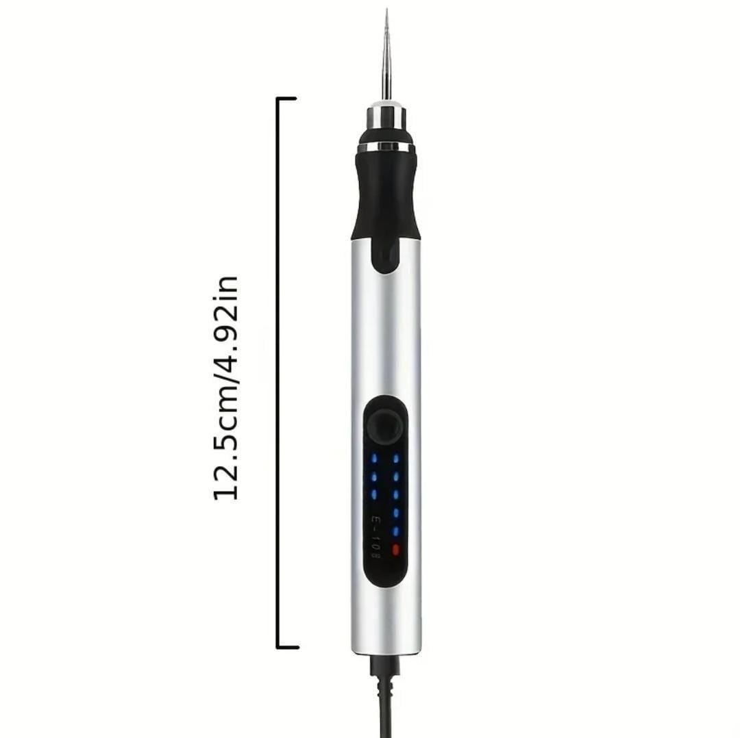 Cordless usb rotary tool kit – mini engraving pen for wood, metal, glass & jewelry diy projects