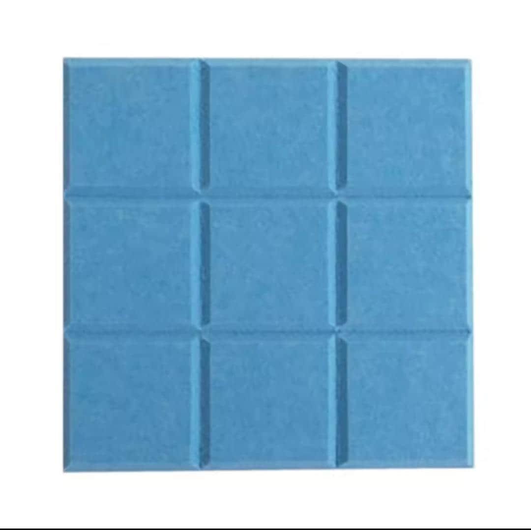 Felt board wall tiles | 30x30cm decorative boards for photos and messages | room and office decor