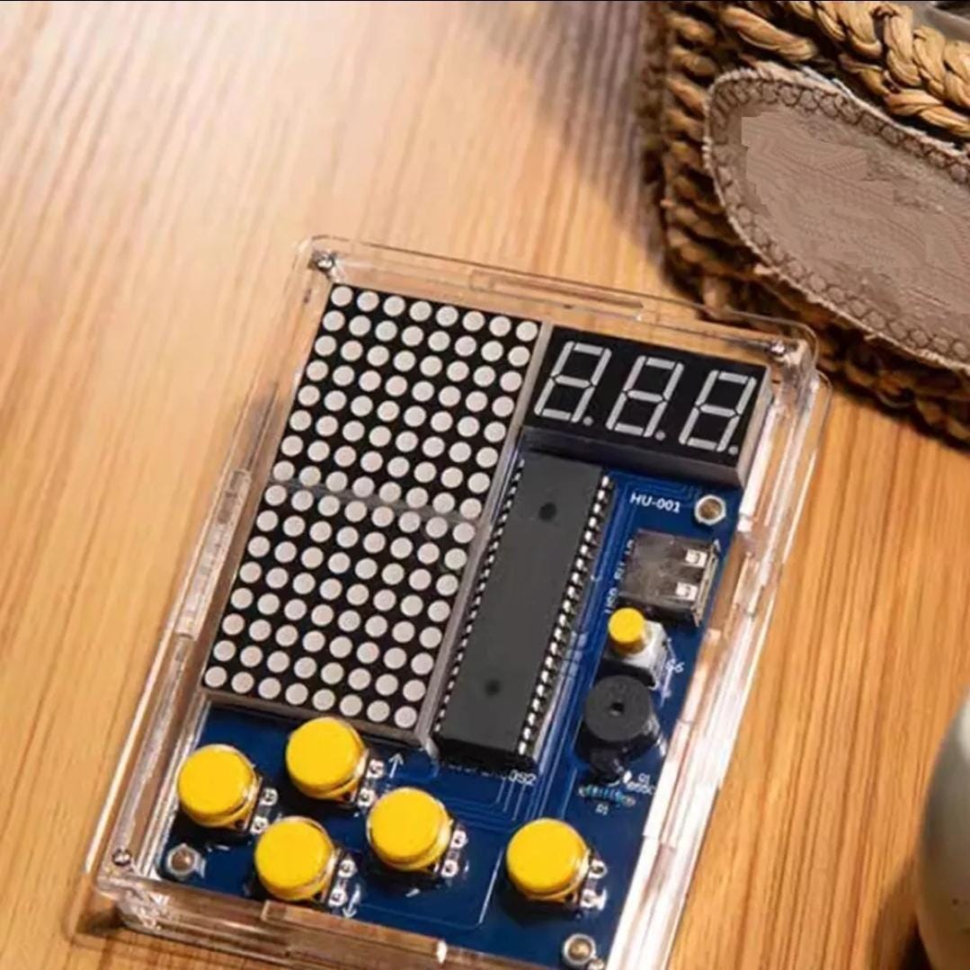 Diy stem soldering game kit – classic pixel games set | fun gift for teens, beginners & enthusiasts – build or premade options