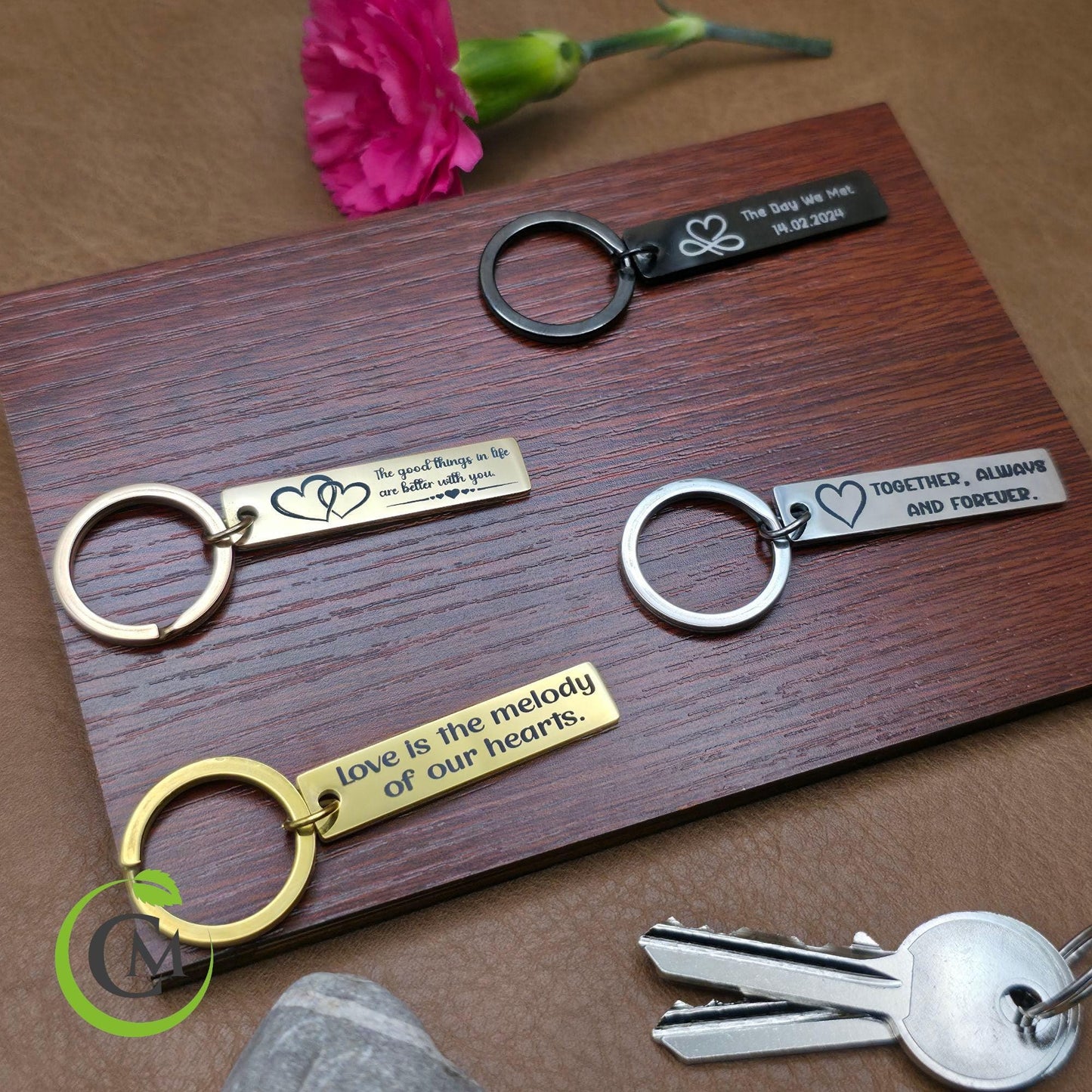 Personalised Spotify Keychain – Engraved Music Keyring Gift – Custom Song Code Keyring – Valentine’s, Anniversary, Birthday Gift