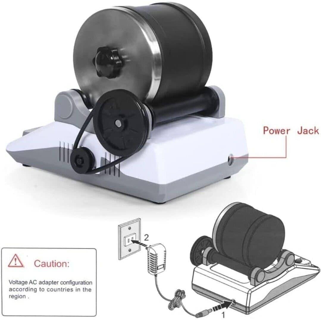 Hobby rock tumbler kit rock polisher starter kit for kids & adult
