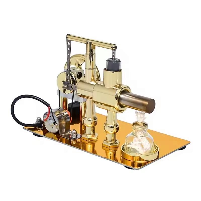Stirling Engine Model | Mechanical Heat Engine Kit | Unique Gift for Boys, Men, Science Enthusiasts, and Model Collectors