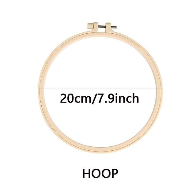 Embroidery Kit for Beginners | Stamped Flower Pattern & Thread Set | DIY Hand Stitch Kit with Hoop and Tools