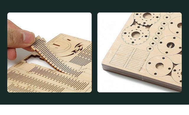 Wooden Truck Puzzle | 3D DIY Model Truck Kit | Mechanical Puzzle with Piggy Bank | Gift for Kids & Adults | Building Toy