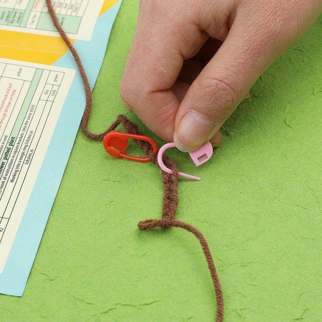 DIY Crochet Flower Kit | Sunflower or Orchid | Beginner Knitting Set | Handmade Craft Gift for Adults & Kids