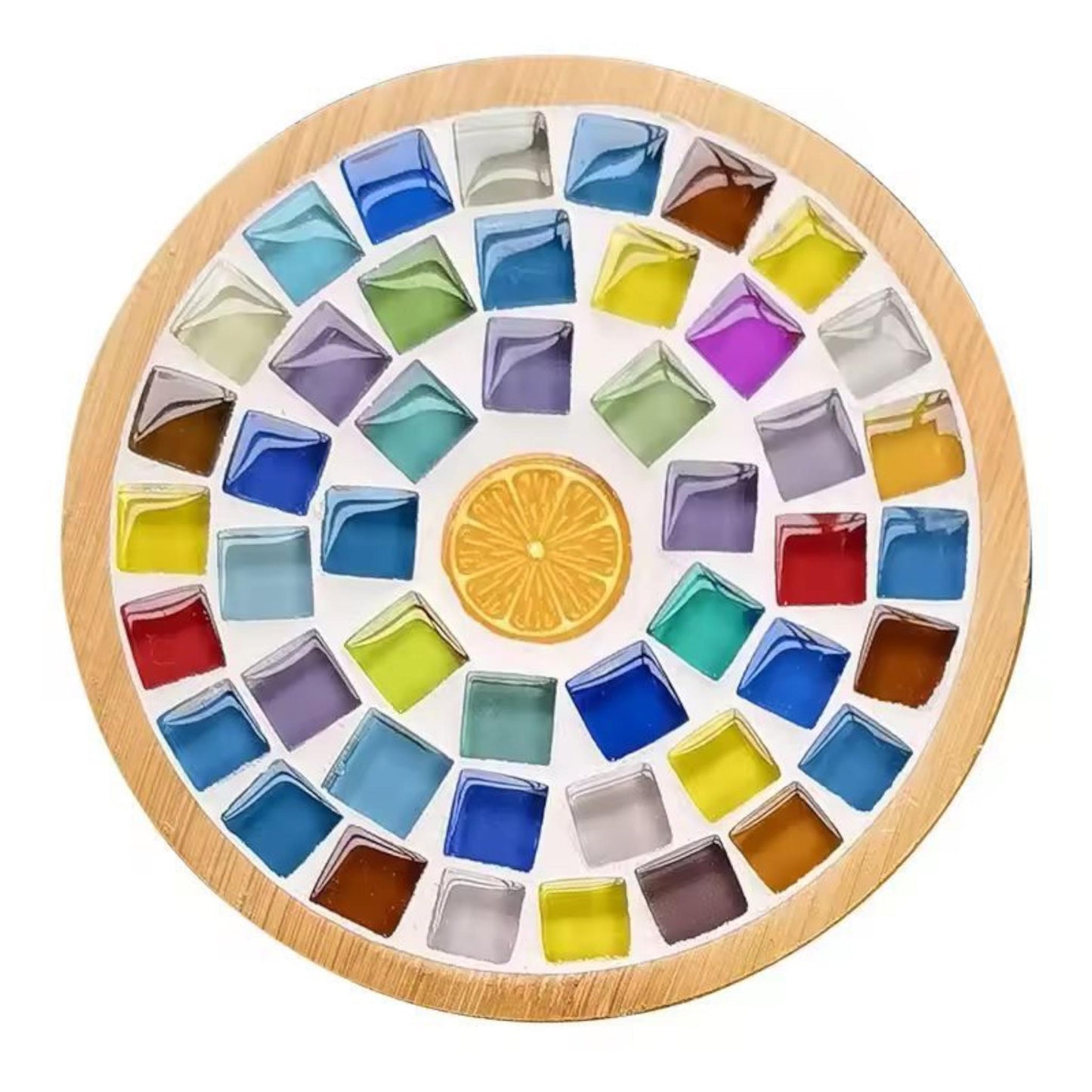 DIY Mosaic Coaster & Tray Kit for Adults | Kids Craft Set, Make Your Own Art and Home Decor | Creative Hobby Gift, Tile Arts and Crafts
