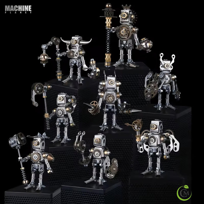 Metal Mechanical Saints 3D Metal Puzzle – DIY Steel & Leather Model Kit Saint Sculpture – Gift for Adults and Teens