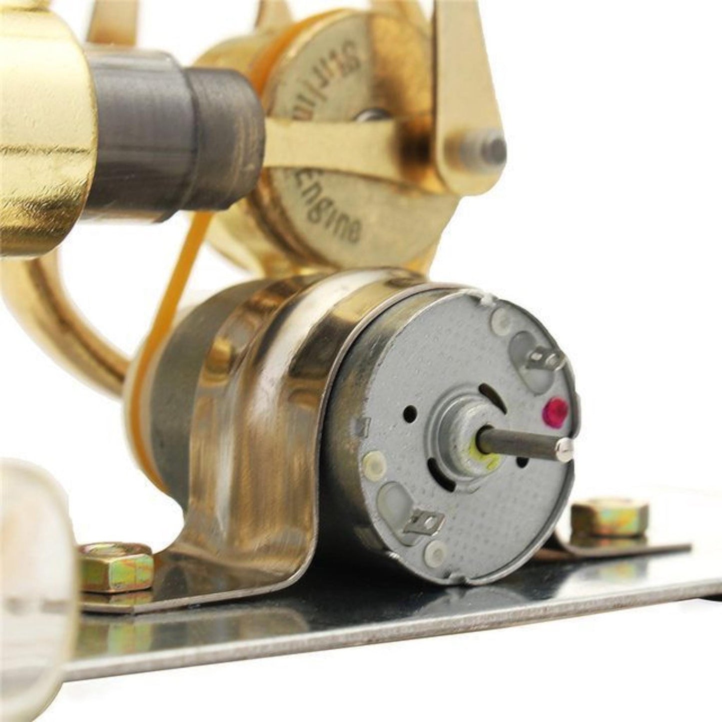 Double Cylinder Stirling Engine Model | Mini Steam Power Generator Toy, Educational Physics Kit, DIY Science Experiment Gift