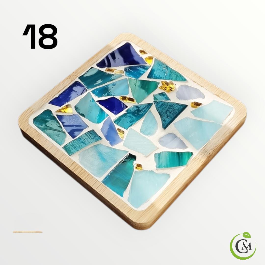 DIY Mosaic Coaster Kit for Adults & Kids | Make Your Own Art and Home Decor | Creative Hobby Gift, Tile Arts and Crafts 2026