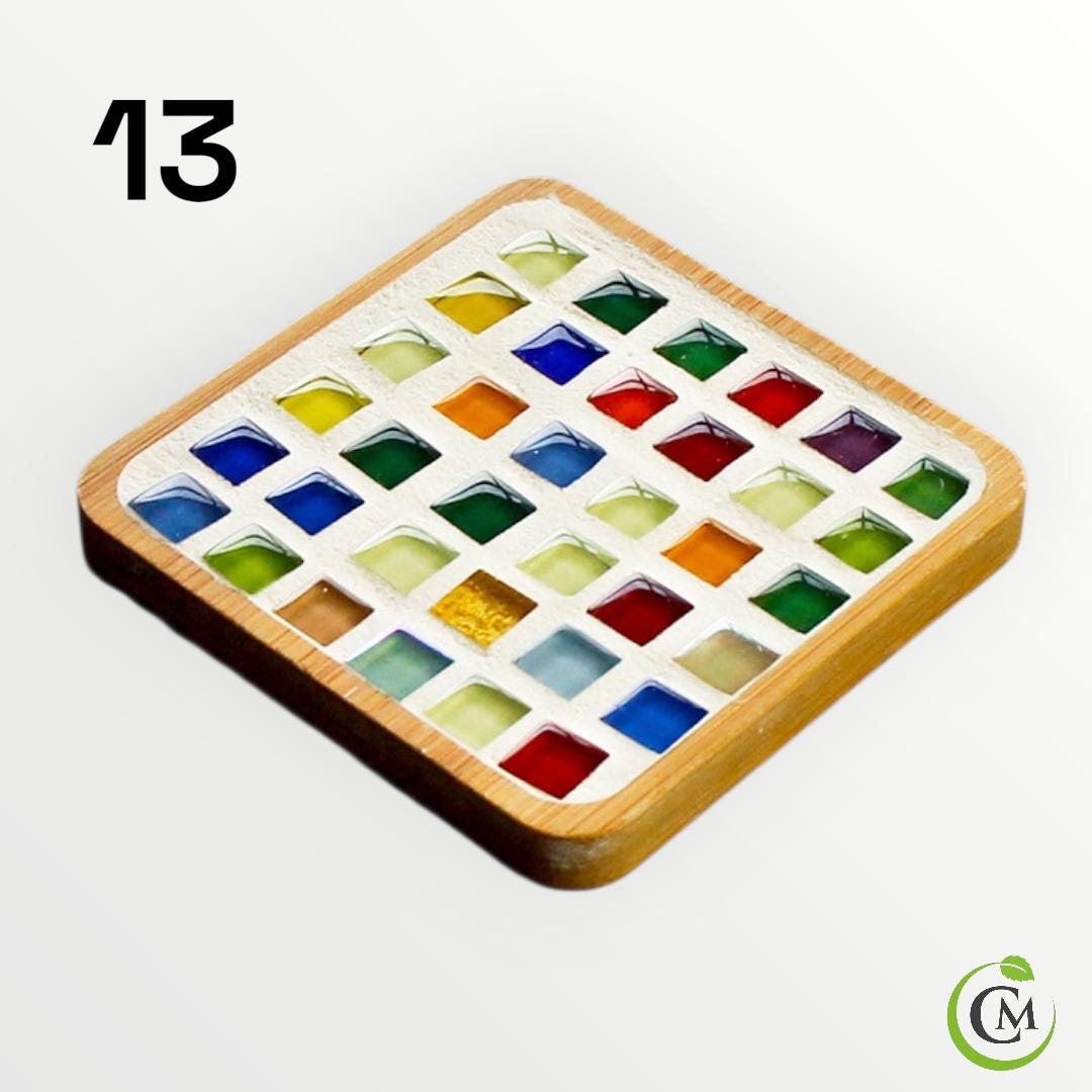 DIY Mosaic Coaster Kit for Adults & Kids | Make Your Own Art and Home Decor | Creative Hobby Gift, Tile Arts and Crafts 2026