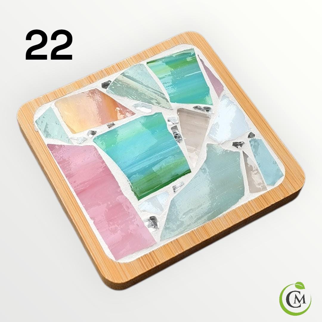 DIY Mosaic Coaster Kit for Adults & Kids | Make Your Own Art and Home Decor | Creative Hobby Gift, Tile Arts and Crafts 2026