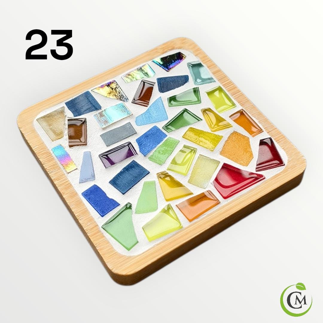 DIY Mosaic Coaster Kit for Adults & Kids | Make Your Own Art and Home Decor | Creative Hobby Gift, Tile Arts and Crafts 2026