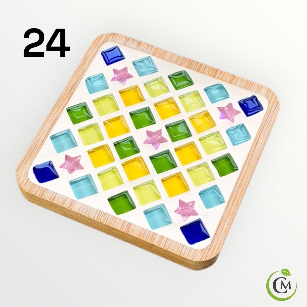 DIY Mosaic Coaster Kit for Adults & Kids | Make Your Own Art and Home Decor | Creative Hobby Gift, Tile Arts and Crafts 2026