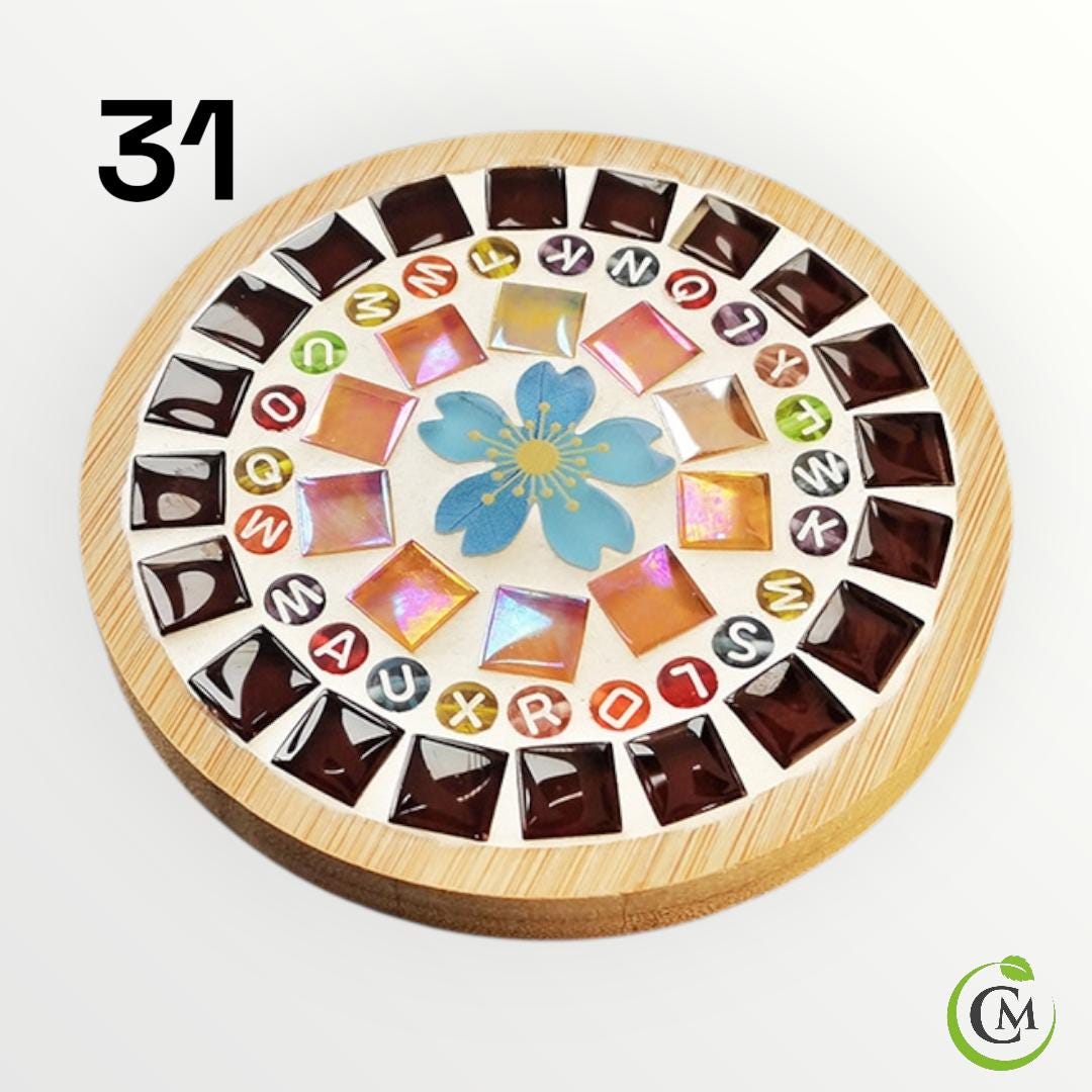 DIY Mosaic Coaster Kit for Adults & Kids | Make Your Own Art and Home Decor | Creative Hobby Gift, Tile Arts and Crafts 2026