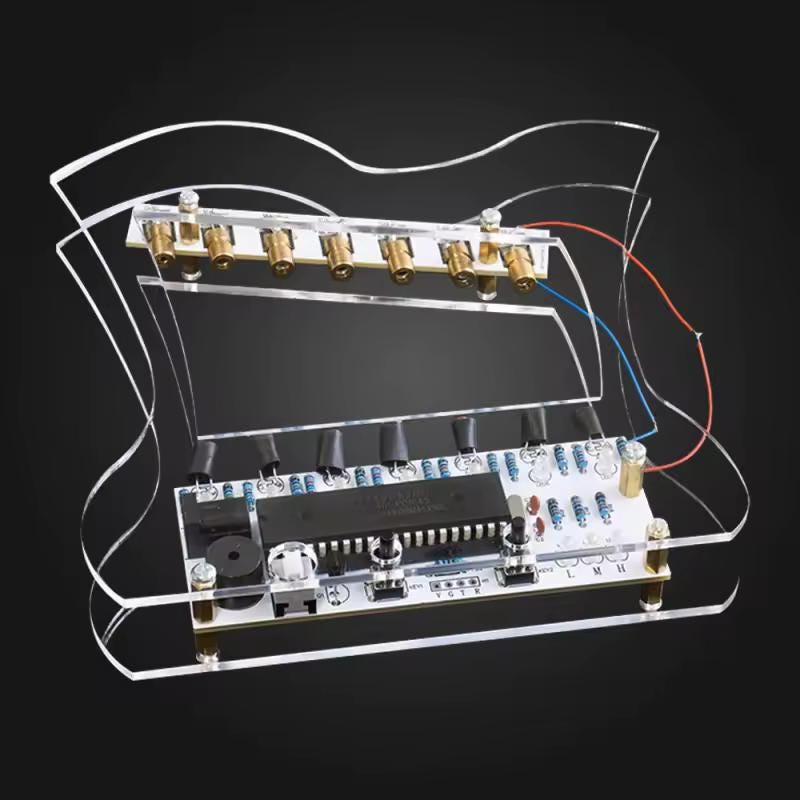 DIY Laser Harp Kit for Beginners | Electronic Soldering Kit, STEM Project, Learn Electronics, Music Science Kit Gift