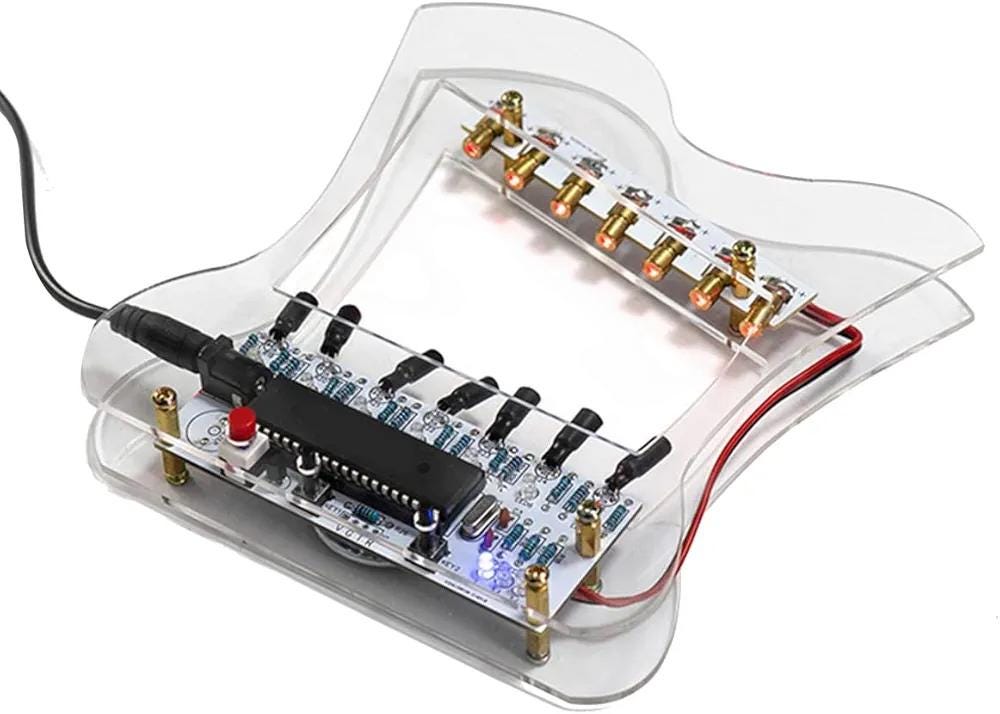 DIY Laser Harp Kit for Beginners | Electronic Soldering Kit, STEM Project, Learn Electronics, Music Science Kit Gift
