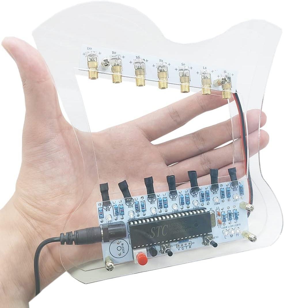 DIY Laser Harp Kit for Beginners | Electronic Soldering Kit, STEM Project, Learn Electronics, Music Science Kit Gift