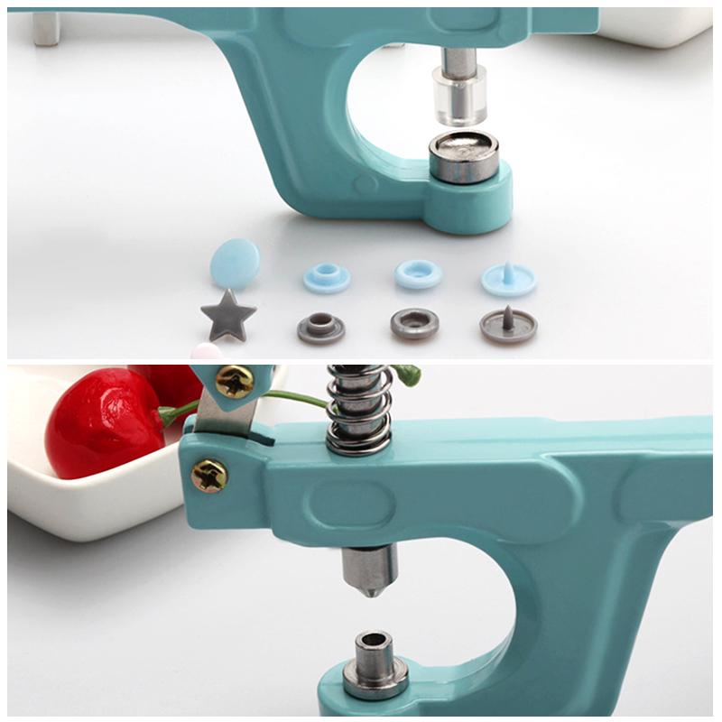 Snap Button Tool Kit — 270 Sets, 25+ Colours, Pliers Included