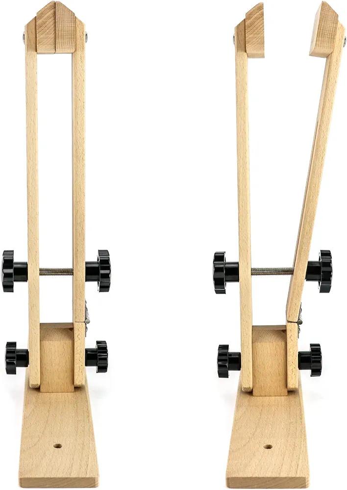 Leather Stitching Pony: Beech Wood Clamp, 180 Adjustable, Foldable