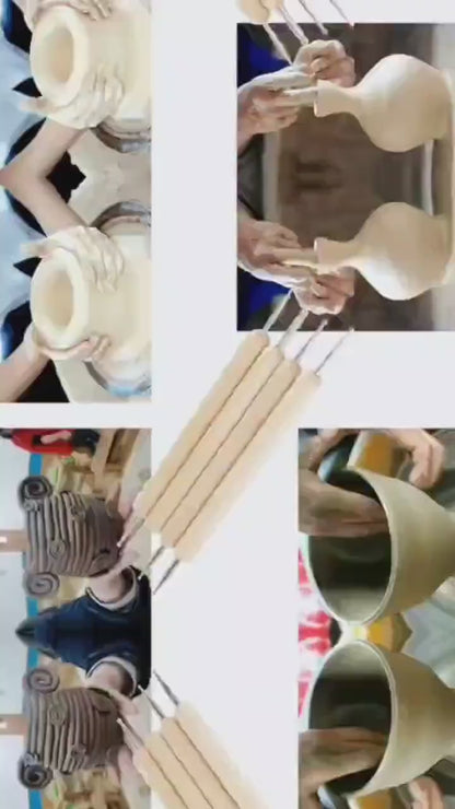 Video for 6Pcs Wooden Sculpting Tools
