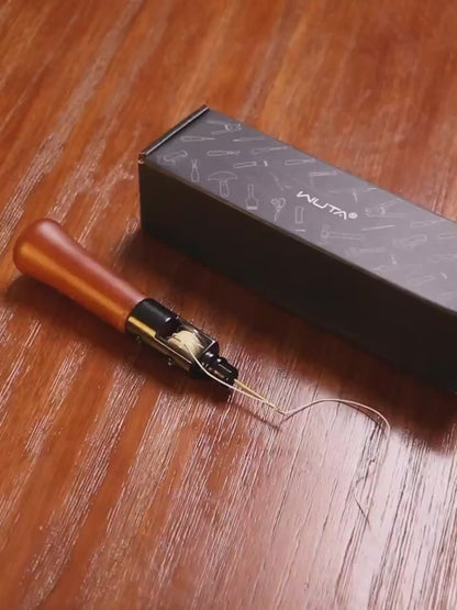Video for Leather sewing awl and thread kit