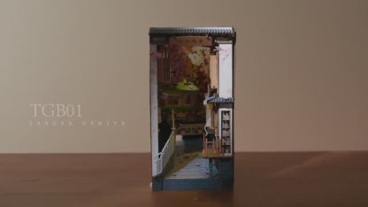 Video for Rolife Sakura Densya DIY Book Nook Kit