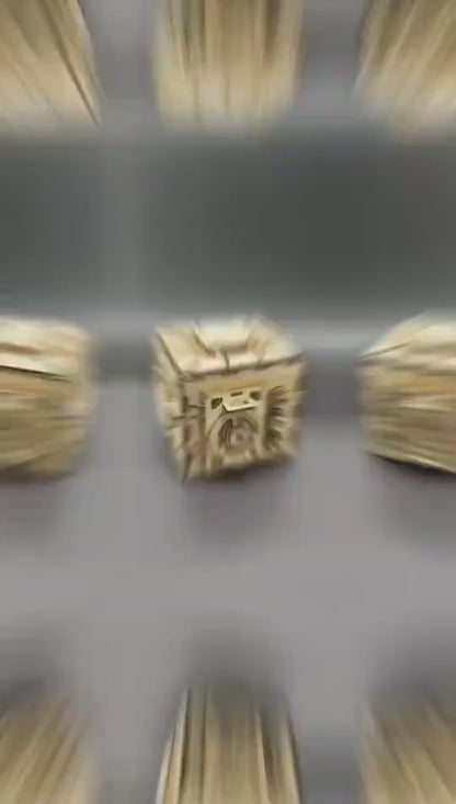 Video for 3d wooden locker puzzle box