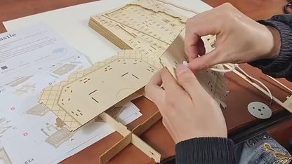 Video for Taj Mahal 3D Wooden Puzzle with Light