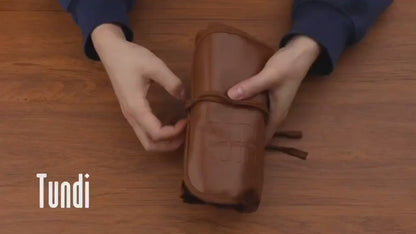 Video for 37-piece leather craft tools set