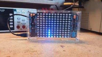 Video for DIY Music Spectrum LED Kit