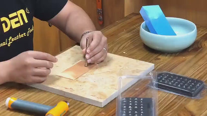 Video for 37-piece leather stamping tool set