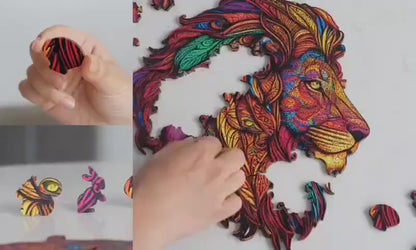 Video for Mandala Koala Wooden Puzzle for Adults