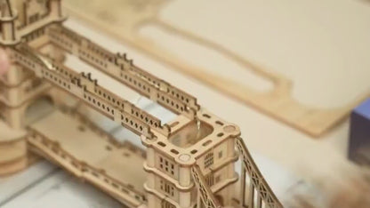Video for Tower Bridge Wooden Model Kit