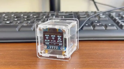 Video for DIY Digital Weather Clock Kit