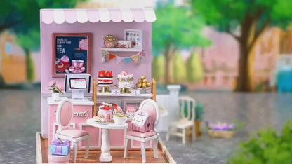 Video for Sweet talk shop miniature dollhouse diy kit