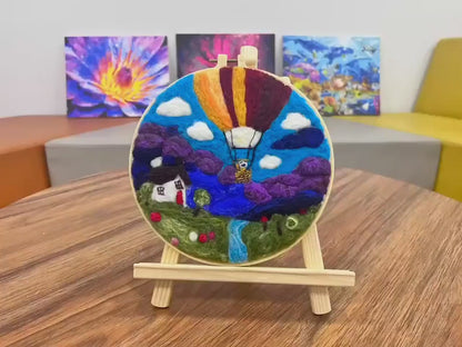 Video for Wool Felting Painting Kit